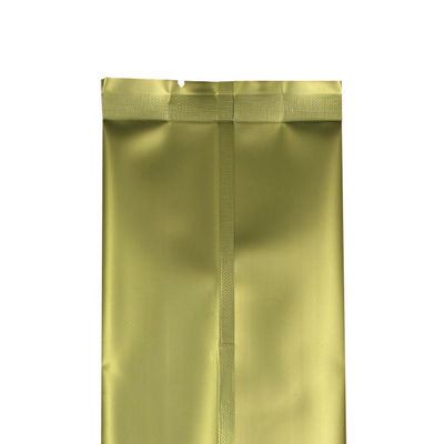 impresión de empaquetado del fotograbado de la bolsa lateral del escudete del té 25g del 15x7cm+2cm