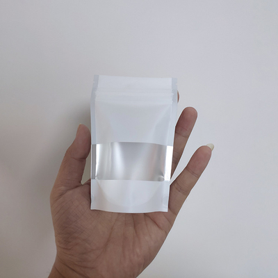 Los bolsos de encargo de Mylar de la bolsa del soporte del k de la impresión para arriba huelen la prueba Mini With Window