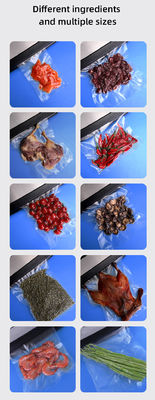 5mil Bolsas selladoras al vacío para alimentos planas de 6x10 pulgadas