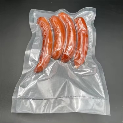 Bolsa de vacío transparente y biodegradable a medida para alimentos frescos Bolsa de vacío de retorte de embalaje de alimentos