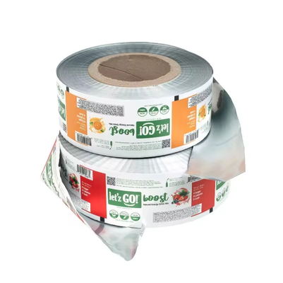 Impresión a medida Embalaje automático de bolsas de plástico laminado de aluminio laminado de película de papel de papel galletas Embalaje de alimentos