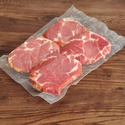 15cm*20cm*70mic Bolsa de plástico de nylon para almacenamiento de alimentos Bolsa de sellador de vacío para carne de res