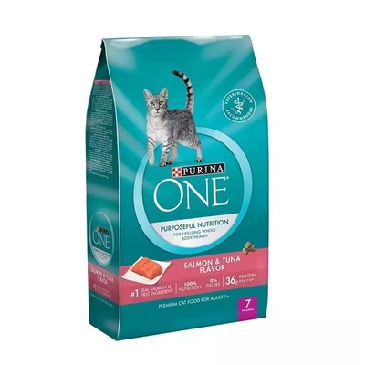2kg 5kg 10kg 15kg Envases de plástico de aluminio de fondo plano con cerradura y cierre con cremallera Bolsas de comida para perros