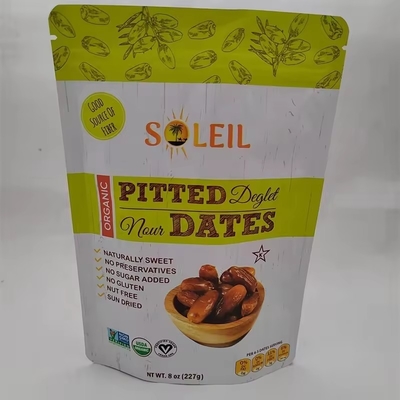 Nueva impresión a prueba de humedad bolsas de plástico para levantarse bolsas de plástico para levantarse bolsas de cremallera bolsas Mylar