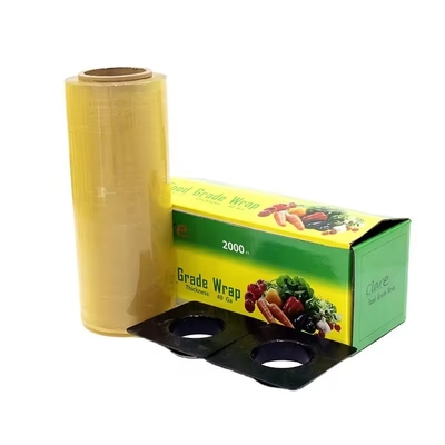 Película adhesiva de grado alimenticio para envases de frutas y verduras frescas