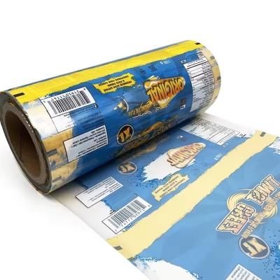 Impresión personalizada de calidad alimentaria de plástico de película de rollo de envoltura máquina de embalaje automático Perfume queso en polvo alimentos EVOH PE material Tran