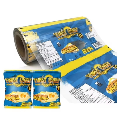Impresión personalizada de calidad alimentaria de plástico de película de rollo de envoltura máquina de embalaje automático Perfume queso en polvo alimentos EVOH PE material Tran