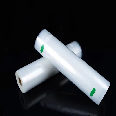 Bolsas de sellador de vacío transparente de gran tamaño para ahorro de alimentos Embalaje de plástico de nylon Bolsa de sellador de vacío transparente grande