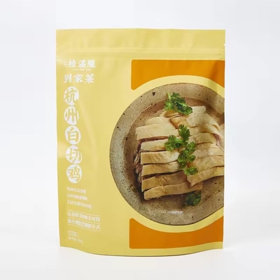 Alimentos personalizados Pan de nylon Zumo de café Nuez Dumplings Embalaje poli Vacuo Bolsas de almacenamiento