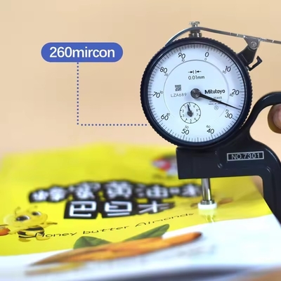 Impresión personalizada de papel aluminizado biodegradable a prueba de olor embalaje de galletas de papel kraft bolsas de bolsillo de cierre