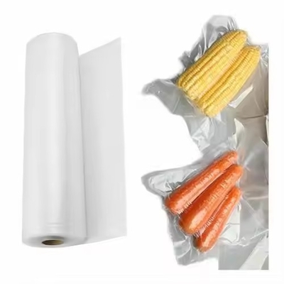 Casa Almacenamiento Bolsas de vacío de plástico de nylon transparente para alimentos para el embalaje Frutas de maíz dulce