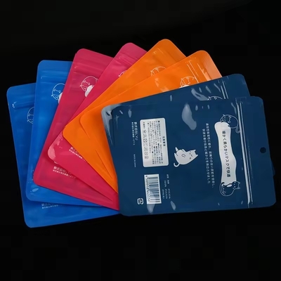 Bolsa de plástico sellada de tres lados reciclable de alta calidad Bolsa de embalaje de alimentos Mylar con cremallera