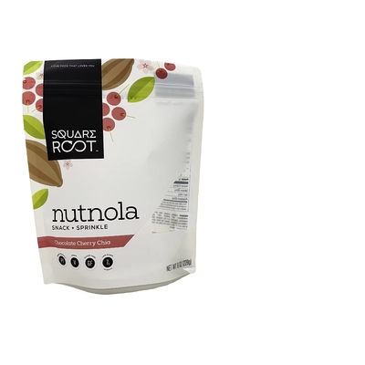 Bolsa de plástico para alimentos con para cerradura Papel de papel de papel de papel de aluminio Impreso de cerradura de película de embalaje Bolsa Mylar