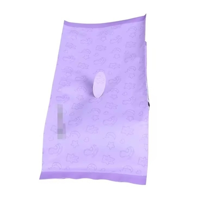 Logotipo personalizado Gusset lateral de plástico plano para el cuidado de la piel toallitas húmedas Bolsa de película de embalaje para bebés Bolsa de embalaje de tejidos húmedos