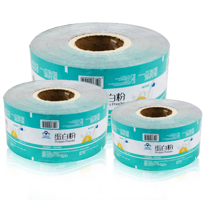 Envasado de alimentos Rollo de película de embalaje de capas compuestas Rollo de película de embalaje automático Rollo de plástico Embalaje de caramelo Rollo de película