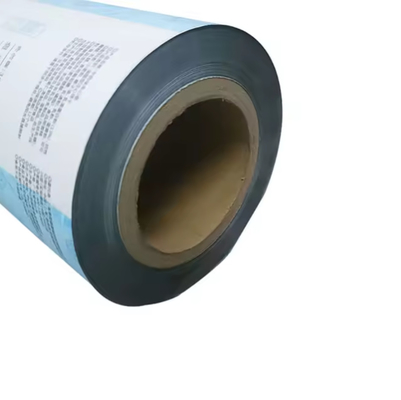 Película de embalaje flexible de calidad alimentaria Rollos de embalaje resistentes a la humedad impresos a medida Rollos de embalaje laminados de plástico