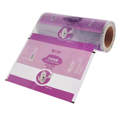 Rollo de película de plástico transparente de calidad alimentaria para embalaje Impresión personalizada Embalaje LDPE/OPP/PE Rollo de envoltura