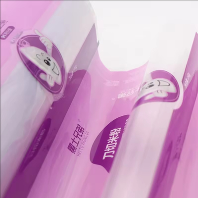 Rollo de película de plástico transparente de calidad alimentaria para embalaje Impresión personalizada Embalaje LDPE/OPP/PE Rollo de envoltura