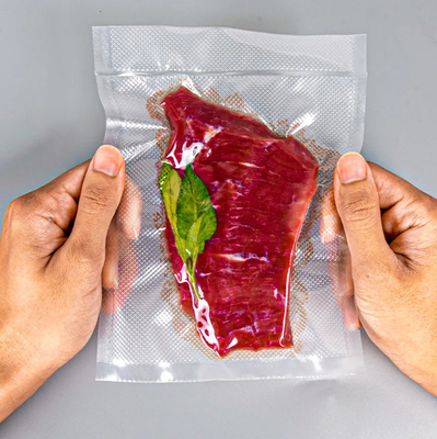 Bolsa de embalaje de vacío de compresión impresa a granel Bolsa de plástico de sellado de vacío para alimentos