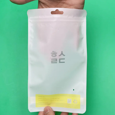 Logotipo personalizado Hi-Q Auto sello de cremallera de plástico Embalaje minorista de tres lados de sello laminado de cremallera bolsas de plástico