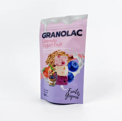 Logotipo personalizado Doy Pack Stand Up Pocket Alimentos Bolsas de embalaje flexibles Fabricante de bolsas de cierre con cremallera