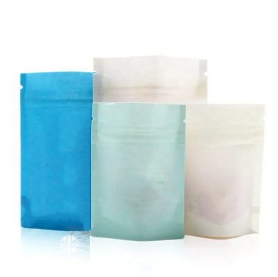 Impresión personalizada Bolsas de té con cremallera Bolsas de embalaje de bolsas de papel biodegradables