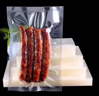 Biodegradable Impreso a medida 20x30 PA PE Bolsa de embalaje al vacío Embaladora de alimentos plástico sellador de sello Bolsa de almacenamiento al vacío