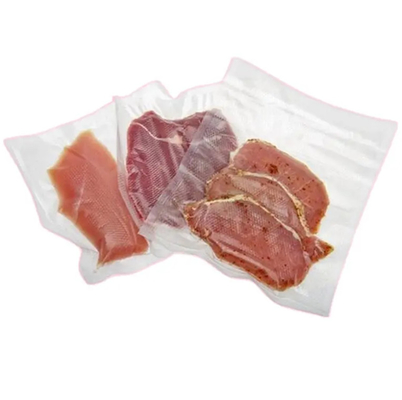 Biodegradable Impreso a medida 20x30 PA PE Bolsa de embalaje al vacío Embaladora de alimentos plástico sellador de sello Bolsa de almacenamiento al vacío