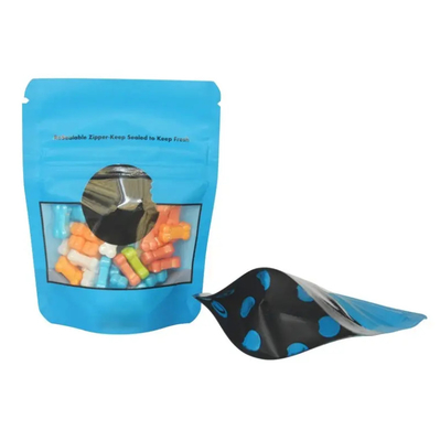 Bolsa de almacenamiento grande Contenedor de plástico impermeable Especias en polvo Ziplock Bolsas de embalaje Bolsa vacía Stand Up para almacenamiento de alimentos