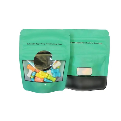 Bolsa de almacenamiento grande Contenedor de plástico impermeable Especias en polvo Ziplock Bolsas de embalaje Bolsa vacía Stand Up para almacenamiento de alimentos