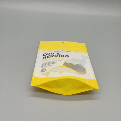 Material de grado alimenticio personalizado Bolso de pie con cremallera Bolsa de embalaje de plástico con cremallera