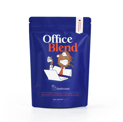 Diseño personalizado Impreso a prueba de olor 100g 500g Bolso de cremallera de pie Bolso de bolsillo Suplementos de suero de leche Embalaje de café Bolsa Mylar