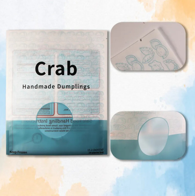 Bolsas de pie con impresión brillante e impresión mate Impresión personalizada y materiales resistentes a las lágrimas
