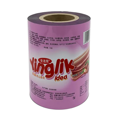Calidad alimenticia Embalaje flexible Película laminadora PET Película laminada de plástico Forma de rollo Impreso A prueba de humedad Blanda personalizada