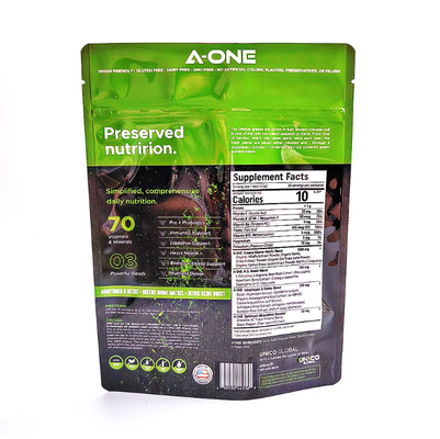 Complemento de proteína de marca personalizada en polvo envasado avanzado OEM ODMl bebidas envasado en polvo envasado en bolsas