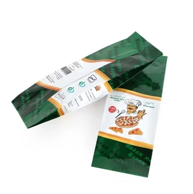 Impresión personalizada de lado mate Gusset de papel de aluminio Bolsa Mylar Levadura Embalaje de alimentos Bolsas de plástico