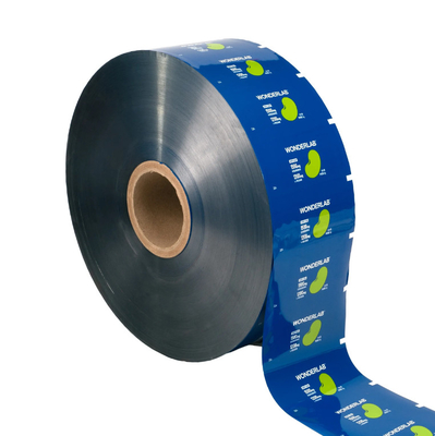 Película de envase de papel de aluminio Película de envase automática de plástico Película laminada Bocadillos Caramelos Galletas Papas fritas Bolsas de película