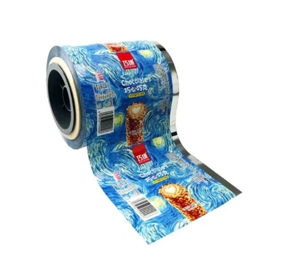Pedido personalizado Chips de calidad alimentaria Película de embalaje Rollos de PET Bolsas de plástico Rollos de Mylar Aluminio Película de embalaje Rollos