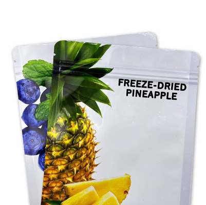 Bolsa de cremallera para embalaje de frutas congeladas secas de impresión de alimentos PE sello térmico digital de impresión bolsa de pastel retort bolsa
