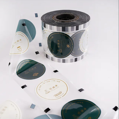 Película de sellado de taza de té de burbuja desechable de alta calidad para taza de té de leche