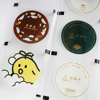 Película de sellado de taza de té de burbuja desechable de alta calidad para taza de té de leche