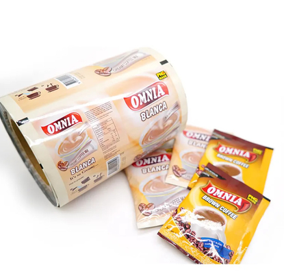 Impresión personalizada Bolsas de jalea Bocadillos Embalaje automático Papas fritas Envases Rollos de embalaje laminados de PE envases de alimentos Película de rollo