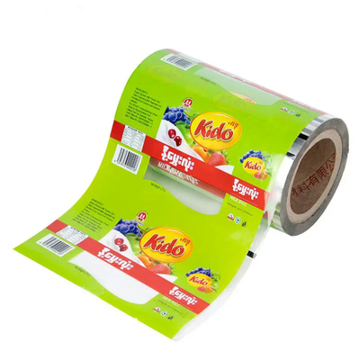 Embalaje de alimentos personalizado Rollo de película de plástico Nachos Pita Chips Alimentos Rollo de película de embalaje flexible Rollo de película de plástico laminado automático