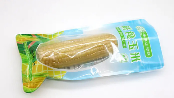 Bolsas de vacío de maíz dulce de grado alimenticio
