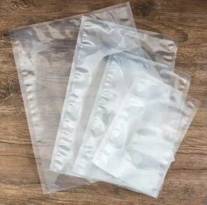 Cubierta de alimentos de mantenimiento fresco con vacío de sellado de alimentos con vacío de seguridad con bolsa de sellado de vacío y película de rollo con bombaje seco y bolsas transparentes a prueba de humedad