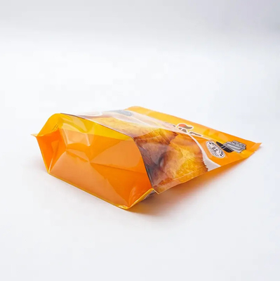 Bolsas de embalaje de alimentos congelados en pie reciclables asados fritos con cremallera