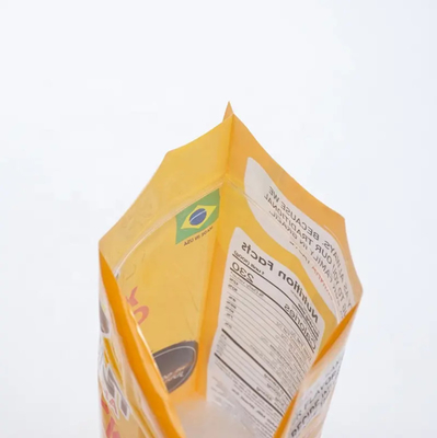 Bolsas de embalaje de alimentos congelados en pie reciclables asados fritos con cremallera