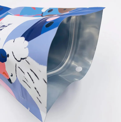 Frutos secos personalizados Snack Cerradura con cremallera Bolsas de bolsillo de Mylar con cremallera Embalaje de alimentos Embalaje a prueba de olor Cartón de cartón PE Emballaje de sello lateral