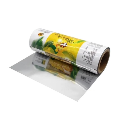 Fábrica de películas de plástico para alimentos Impresión personalizada Rollo de plástico Bolsas pequeñas Película de embalaje