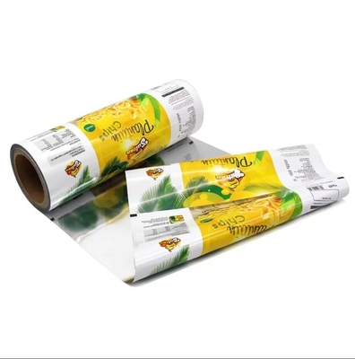 Fábrica de películas de plástico para alimentos Impresión personalizada Rollo de plástico Bolsas pequeñas Película de embalaje